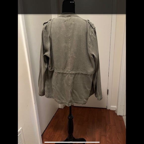 Knox Rose olive cargo jacket - Picture 2 of 3